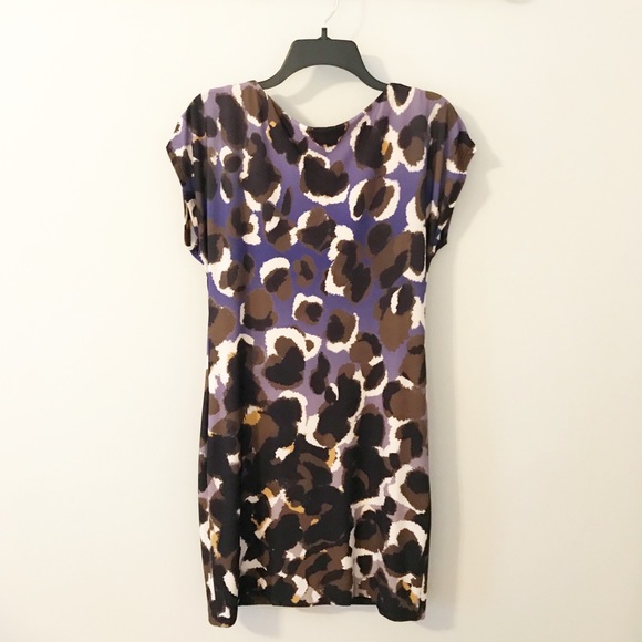 Trina Turk Cap Sleeve Jersey Dress - Picture 5 of 8